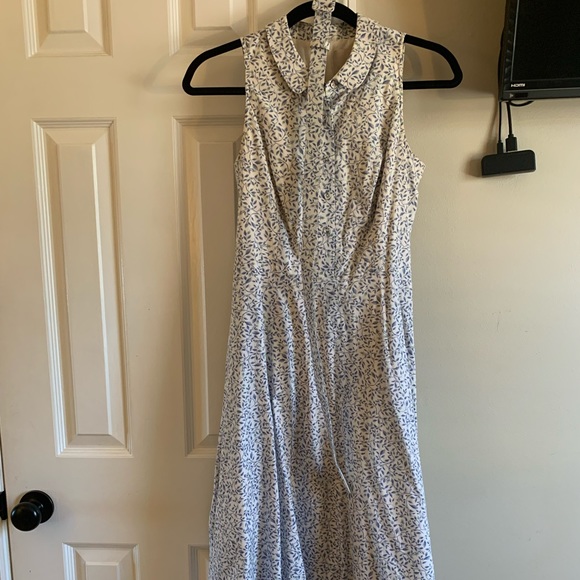 Gal Meets Glam Floral Rose Dress, Size 2 - Picture 2 of 6